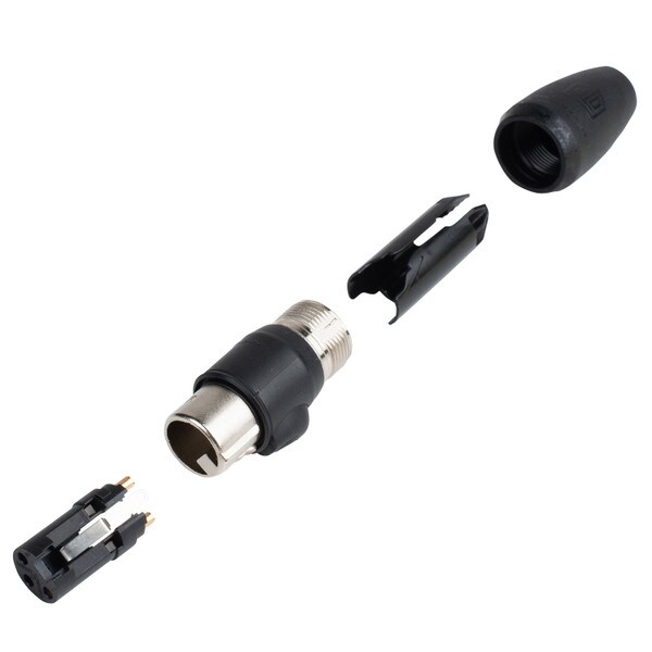Main product image for Neutrik NC3FX1-TOP Heavy-Duty Female 3-Pole XLR Cable Connector IP65 and UV Rated092-3011
